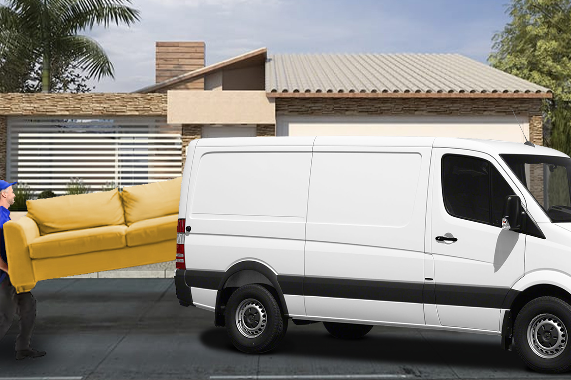 furniture delivery service cargo van on demand same day